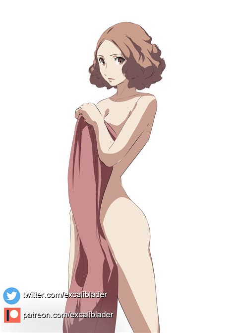 Rule 34 Atlus Breasts Brown Eyes Excaliblader Female Female Only Haru Okumura Naked Nude