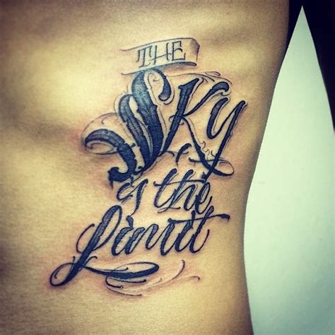The Sky Is The Limit Lettering Letras Calligraphy Scri Flickr