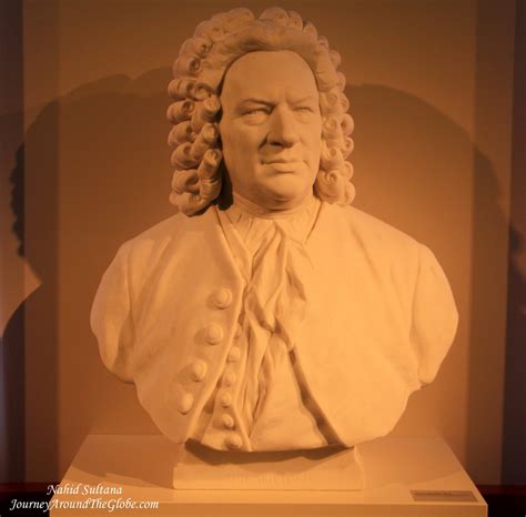 Bach In Arts Entrance Bust Of Js Bach In Bach Museum