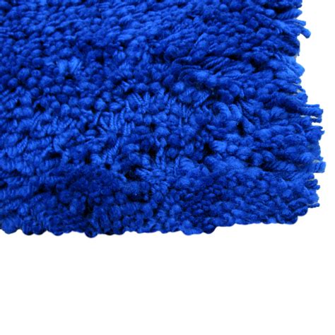 Shaggy Blue Quality Thick Luxurious Extra Soft Large Rug 170 X 110 Cm
