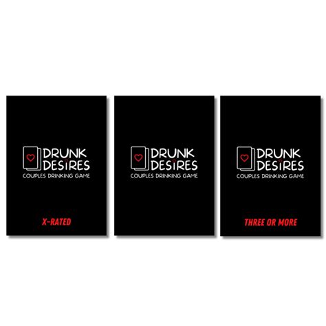 Drunk Desires Ultimate Bundle Couples Drinking Card Game Valentines Day