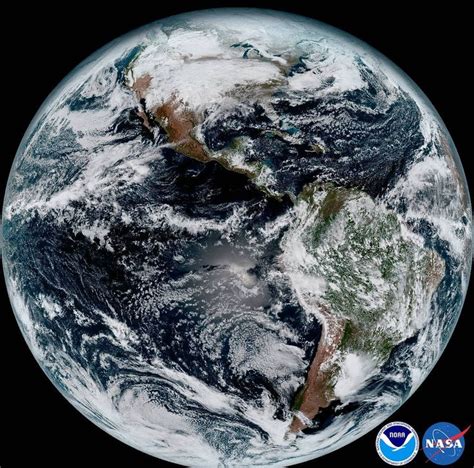 New Weather Satellite Sends First Images Of Earth Weather Satellite