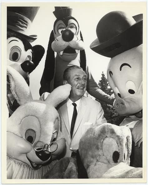 Original Photograph Of Walt Disney And