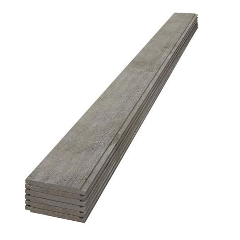 Ufp Edge In X In X Ft Barn Wood Gray Pine Shiplap Board Pack The Home