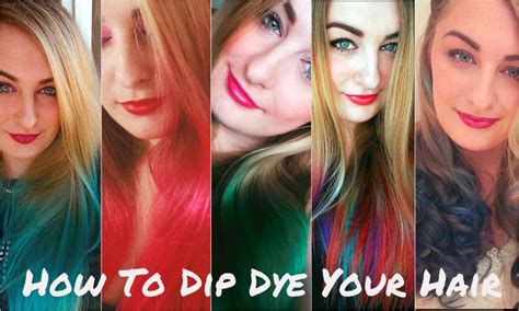 Hair Diy How To Dip Dye Your Hair Dip Dye Hair Brunette Diy