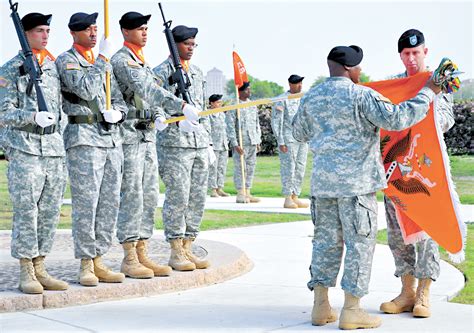 56th Signal Battalion Uncases Colors Changes Responsibility Article