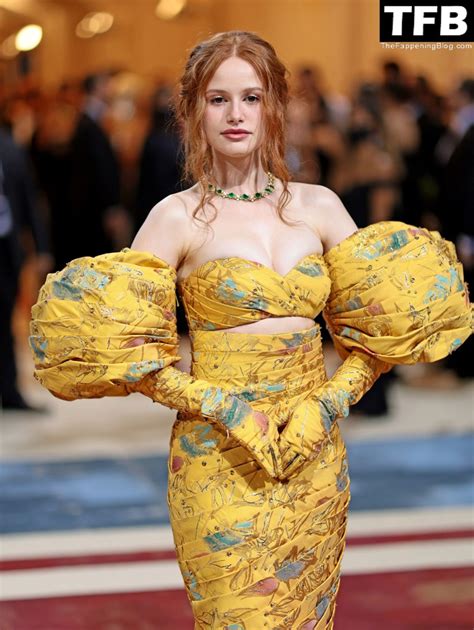 Madelaine Petsch Displays Her Stunning Figure At The Met Gala In