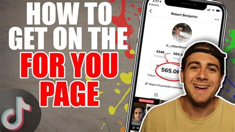 How To Get On The For You Page Fyp On Tiktok Secrets Revealed Youtube
