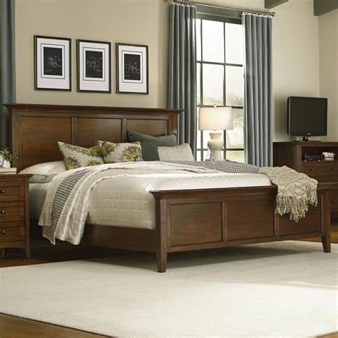 King Panel Bed By Aamerica Wolf And Gardiner Wolf Furniture