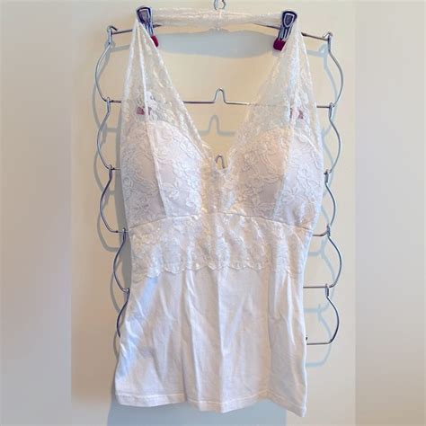 zenana outfitters tops sexy white lace halter top poshmark