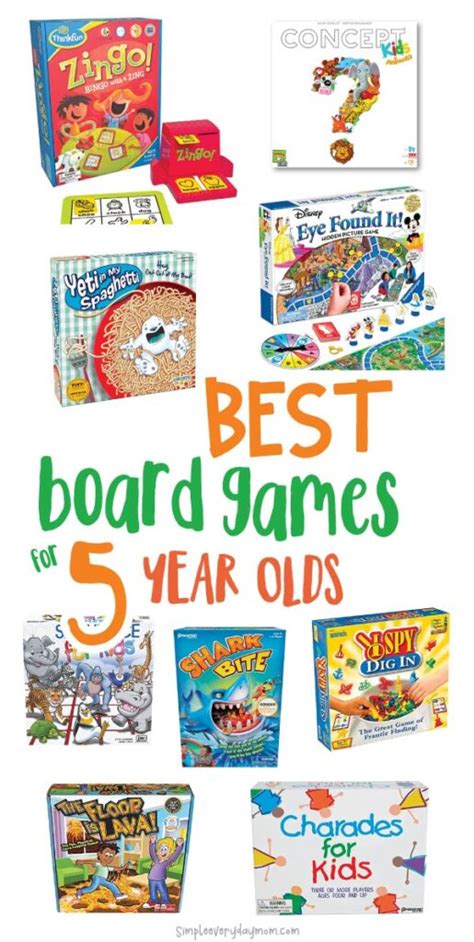 Award Winning Board Games For 5 Year Olds Gameita