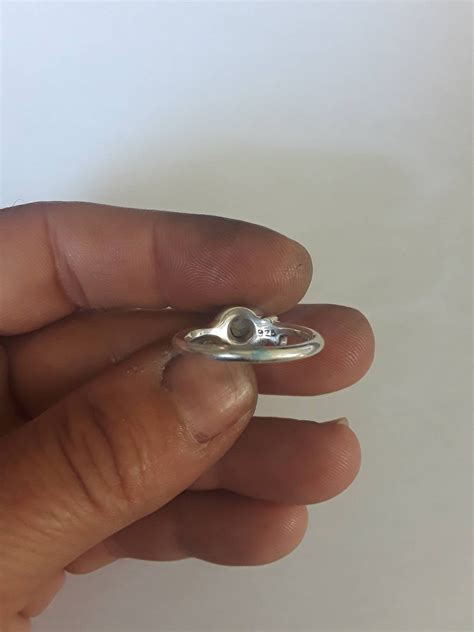 Sterling Silver Asymmetric Swirl Blck Pearl Ring June Etsy