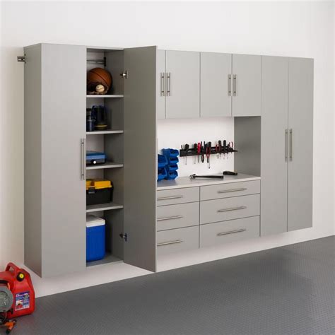 Laundry room wall cabinets unfinished kitchen cabinets base cabinet 48 lb. Prepac HangUps Collection 24 in. H x 30 in. W x 16 in. D Base Wall Mounted Cabinet in Light Gray ...