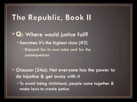 Pay at the end, only if you are completely satisfied. Plato's Republic, End of Book 1, Book 2 - YouTube