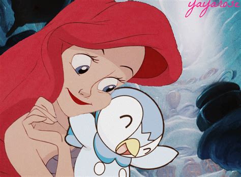 Ariel And Piplup Disney Crossover Photo 35558544 Fanpop