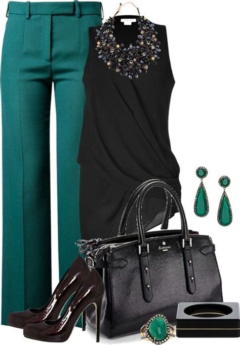 Teal Pants Outfit Fashion Work Fashion Clothes