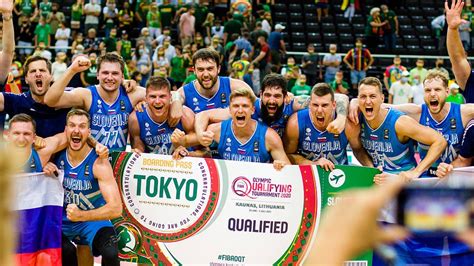 The slovenia national basketball team (slovene: Doncic carries Slovenia into Tokyo 2020 with 31-point ...