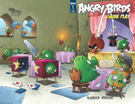 Angry Birds Comics Game Play 3b Idw Publishing Comic Book Value