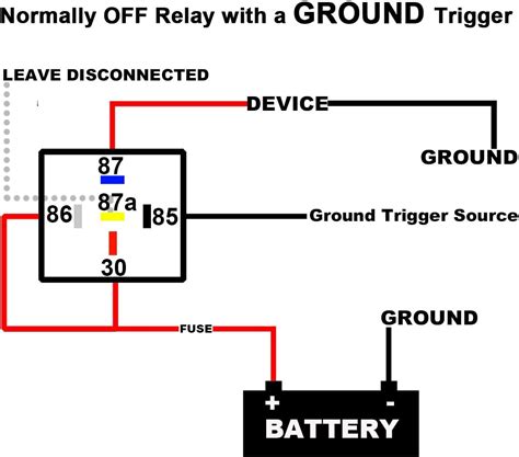 12v Automotive Relay Wiring Diagram