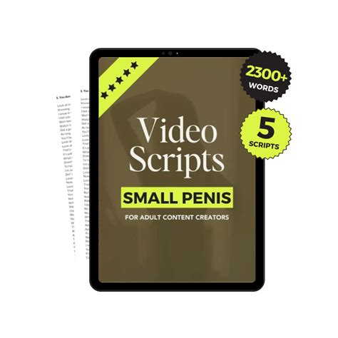 Small Penis Joi Video Scripts Adult Creators Online
