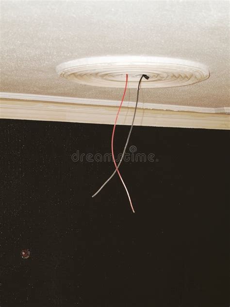 Wires Hanging With Ceiling Stock Photo Image Of Decorative 50670710