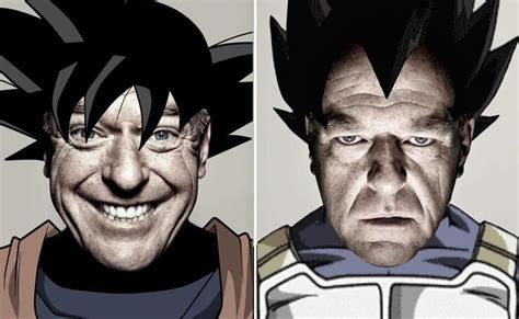 Goku And Vegeta Version Dean Norris Goku And Vegeta Know Your Meme