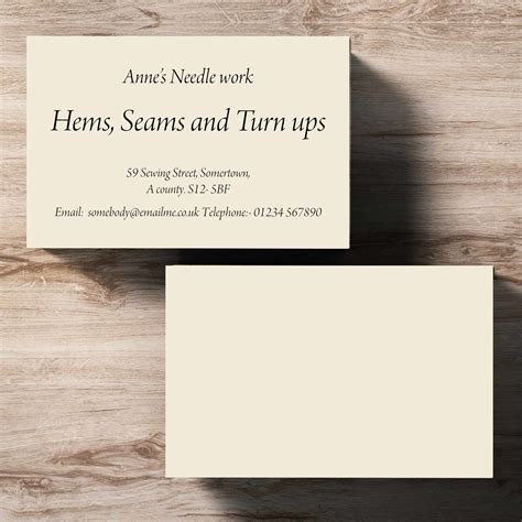 Plain Business Card Printing For Crafters Simple Elegant Economical