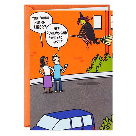 Wicked Good Witch Funny Halloween Card Greeting Cards Hallmark