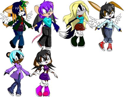 Female Sonic Charrie Adopts By Wolfdemon12 On Deviantart