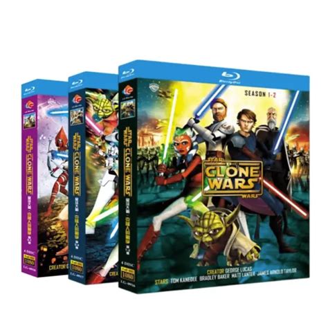 Star Wars The Clone Wars Season 1 7 2020 Blu Ray Hd Tv Series 12