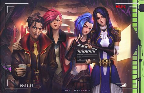 Tv Show Arcane Jinx League Of Legends Vi League Of Legends