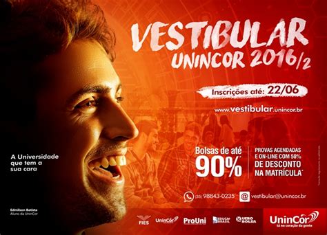 UninCor UninCor abre inscrições para Vestibular 2016 02