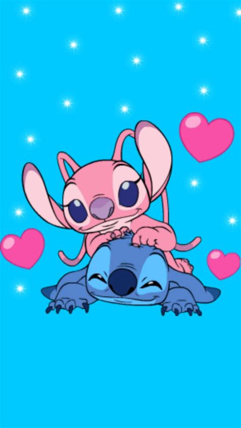 Stitch And Angel Couple Wallpapers Top Free Stitch And Angel Couple