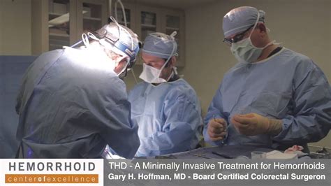 Transanal Hemorrhoidal Dearterialization Thd Hemorrhoid Treatment Los Angeles Youtube