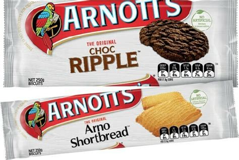 Arnotts Choc Ripple Arno Shortbread Granita Or Teddy Bear Biscuits