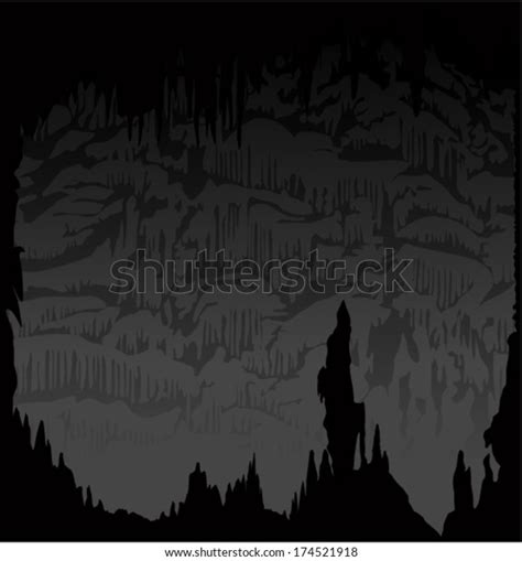 Vector Cave Background Stock Vector Royalty Free 174521918 Shutterstock