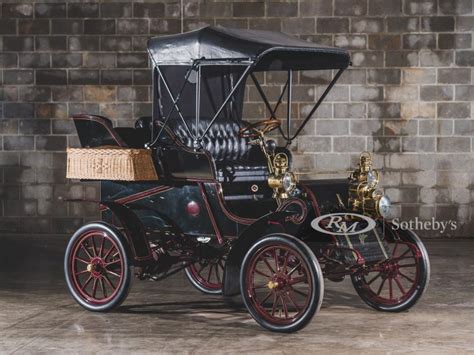 1904 Cadillac Model B Rear Entry Tonneau Value And Price Guide
