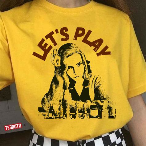 The Queens Gambit Anya Taylor Joy Beth Harmon Netflix Unisex T Shirt