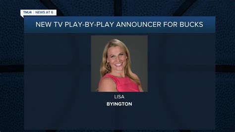 Bucks Name Lisa Byington As New Tv Play By Play Announcer