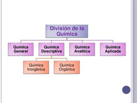 Ciencias Naturales Division De La Quimica