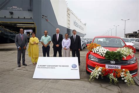 Volkswagen Exports 250000th ‘made In India Car To Mexico Autocar