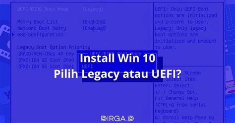 Apa Itu Uefi Dan Legacy Pada Bios Nerveploaty