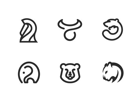 Minimalist Animal Logos By Zeljko Ivanovic On Dribbble