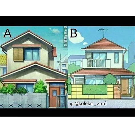 Denah rumah minimalis modern 3 kamar tidur terbaru. 20+ Gambar Rumah Kartun Nobita - Gambar Kartun Ku