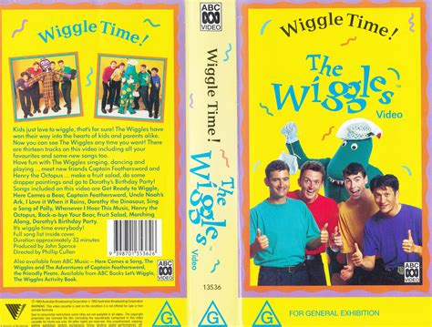 The Wiggles Wiggle Time Vhs Video 1993 Pal Original W