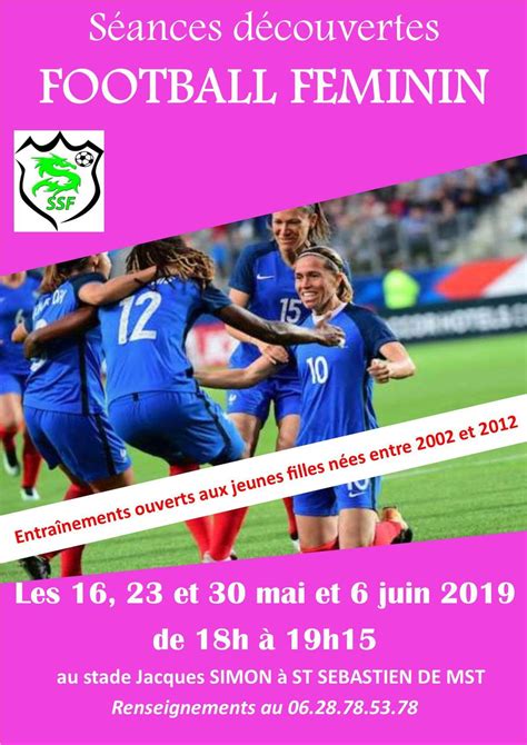 Actualité Portes Ouvertes Football Feminin Club Football Saint Sébastien Football Footeo