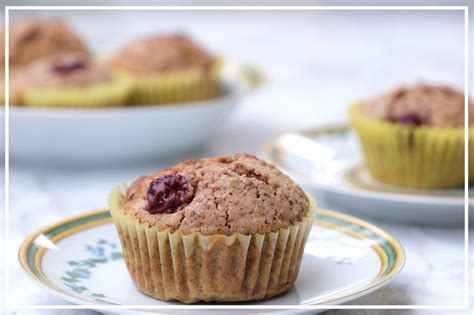 Hazelnut Chocolate Muffins With Cherries Sweet Stuff From Coco S Life