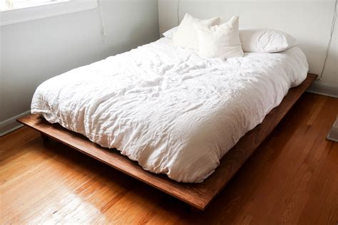 Most platform beds are low to the ground, limiting your ability to store clothing, suitcases, or other goodies underneath. BUILDING A PLATFORM BED | Build a platform bed, Matress on ...