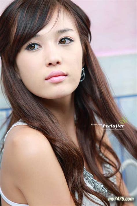 Asian Hot Celebrity Kim In Ae Cute Korean Model Pictures
