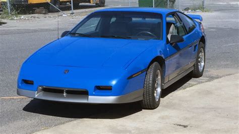 1987 Pontiac Fiero Gt For Sale At Auction Mecum Auctions